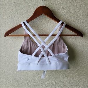lululemon Energy Bra White Size 4